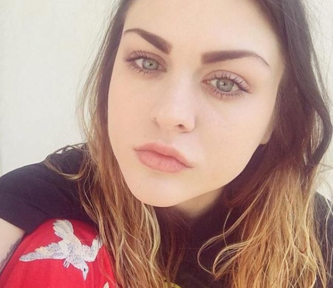 Frances Bean Cobain, en una foto de su Instagram