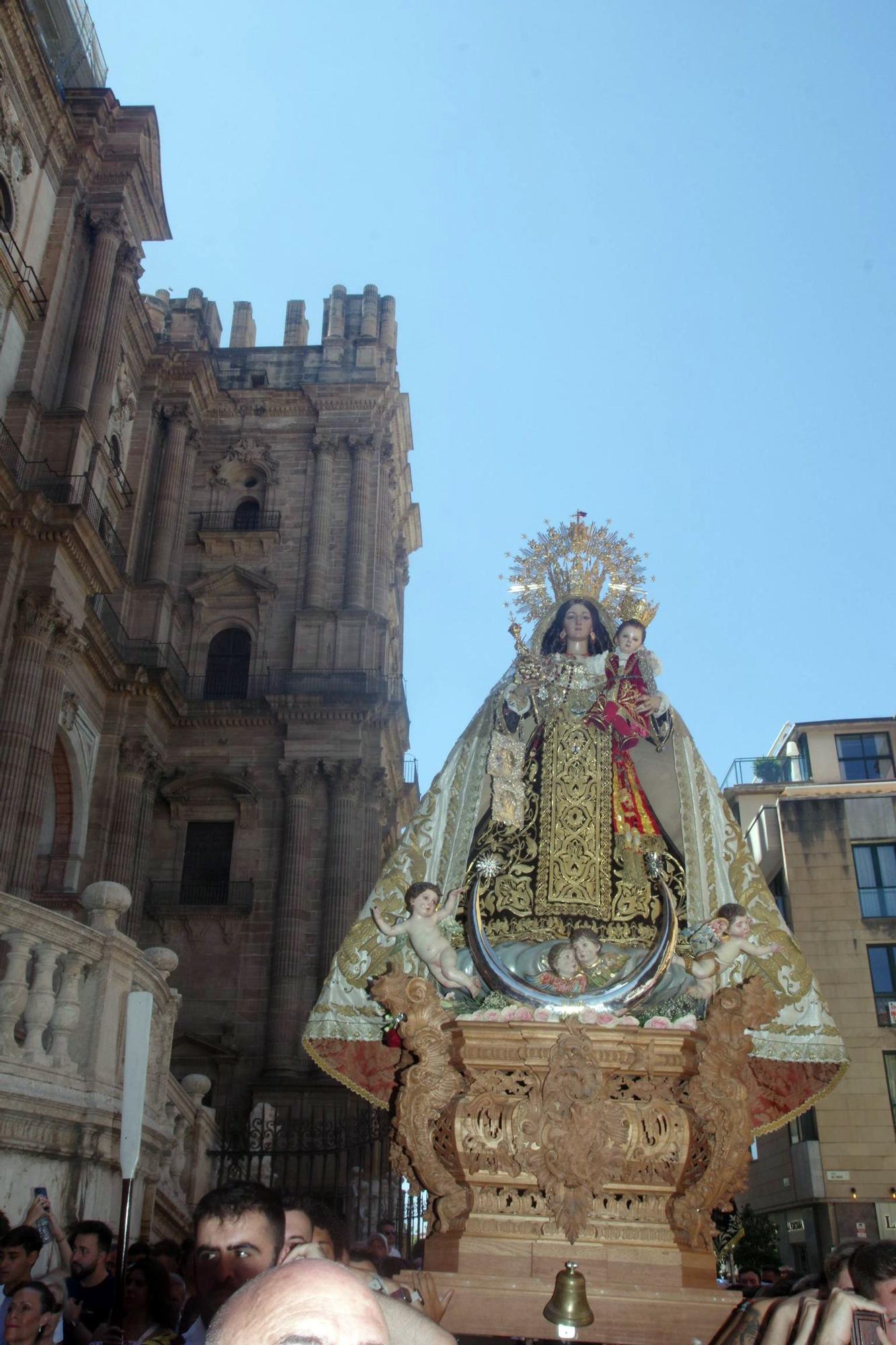 Traslado de la Virgen del Carmen de El Perchel a la Catedral