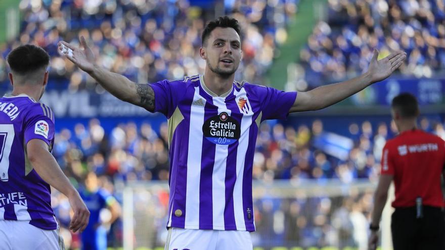 El Valladolid se lleva un partido de alternativas en Getafe