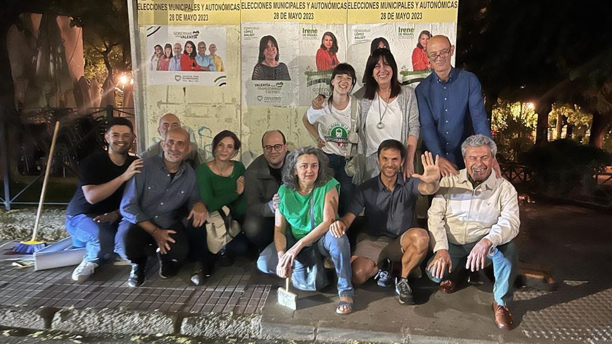 Los miembros de Unidas Podemos.