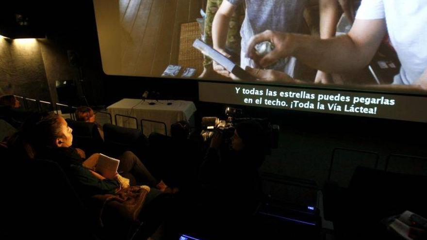 Los Palafox estrenan la primera sala de cine accesible en Aragón