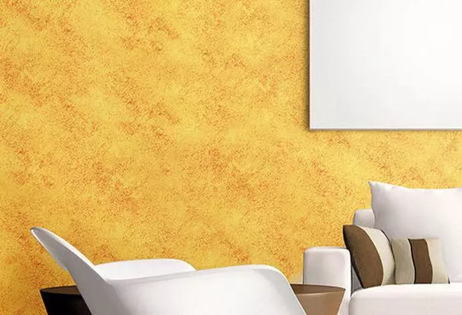 Decoración de interiores: efectos de pintura sorprendentes