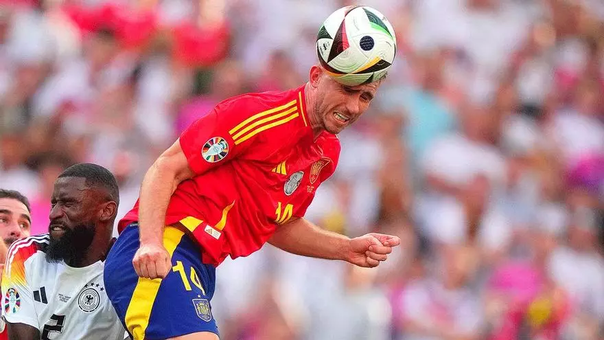 Laporte, tras el triunfo ante Alemania: "Paso a paso, y ojalá hasta el final"