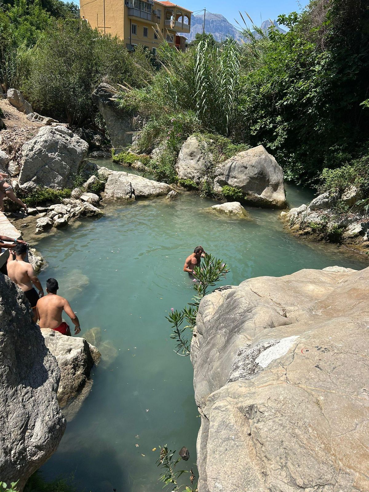Las Fuentes del Algar, en una imagen de este verano