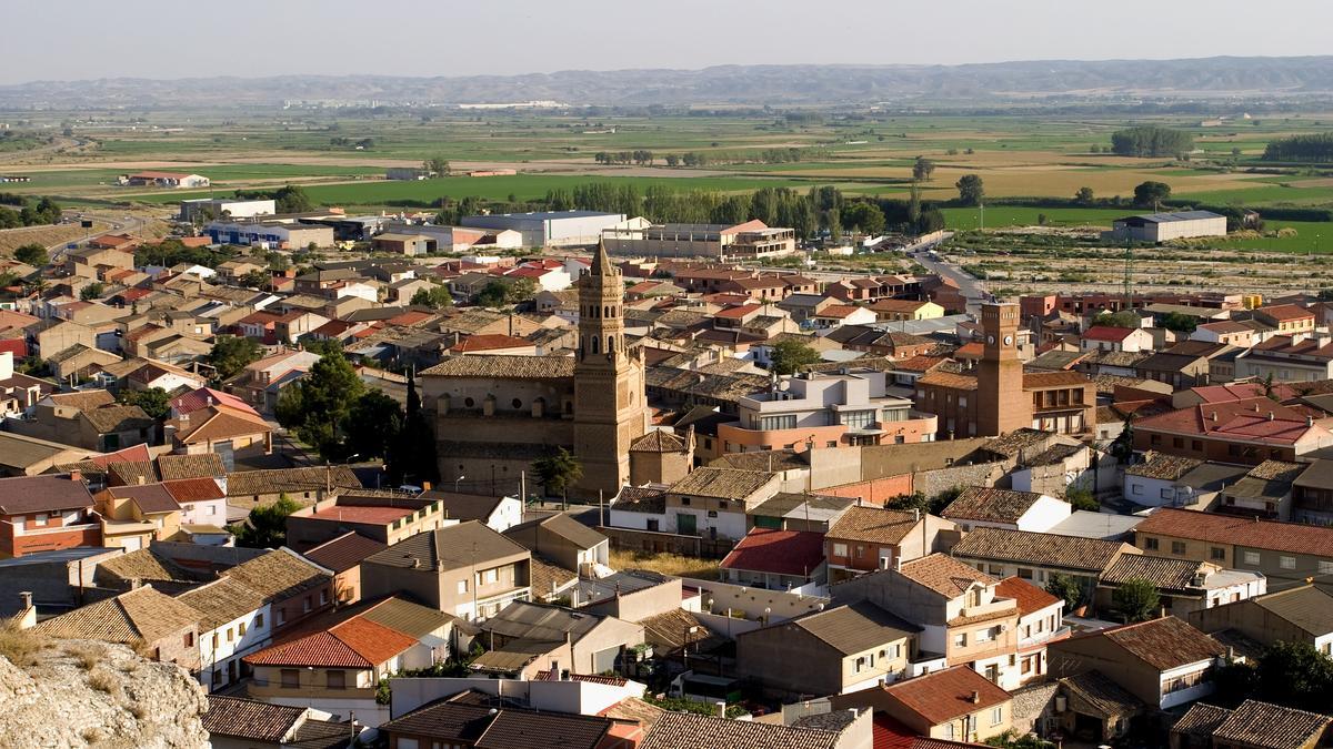 Panorámica de Alfajarín