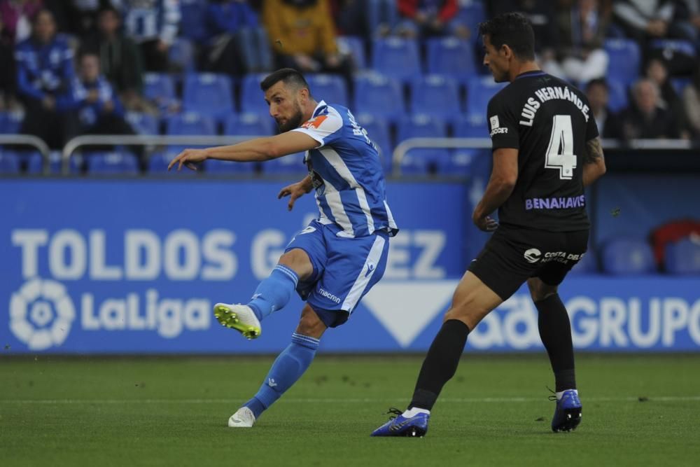 El Dépor remonta y le gana 4-2 al Málaga