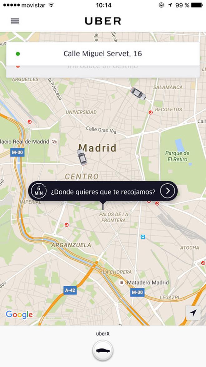 Uber vuelve a España, pero solo con conductores profesionales