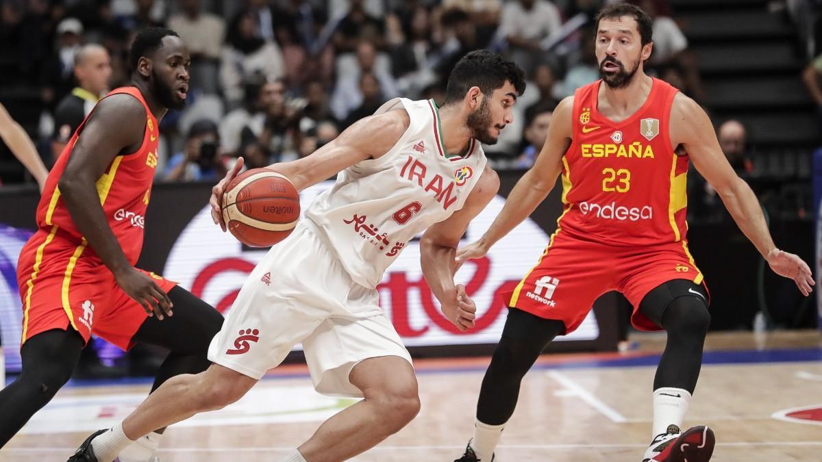 España vs iran baloncesto