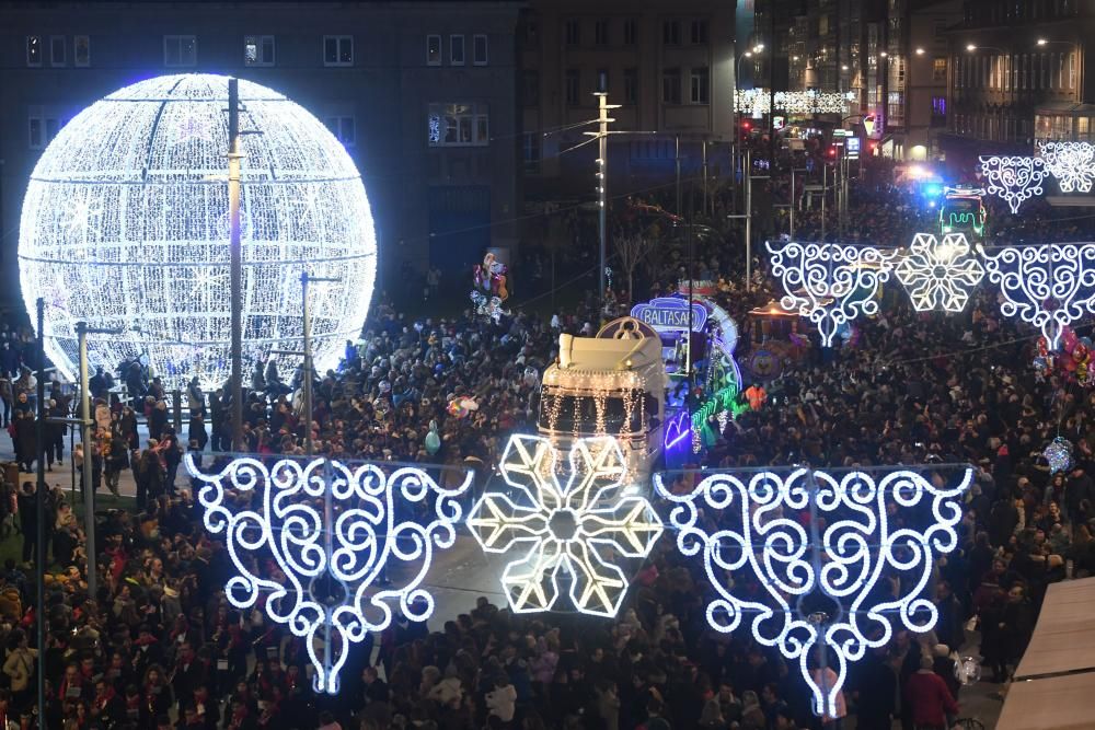 Cabalgata de Reyes de A Coruña 2019