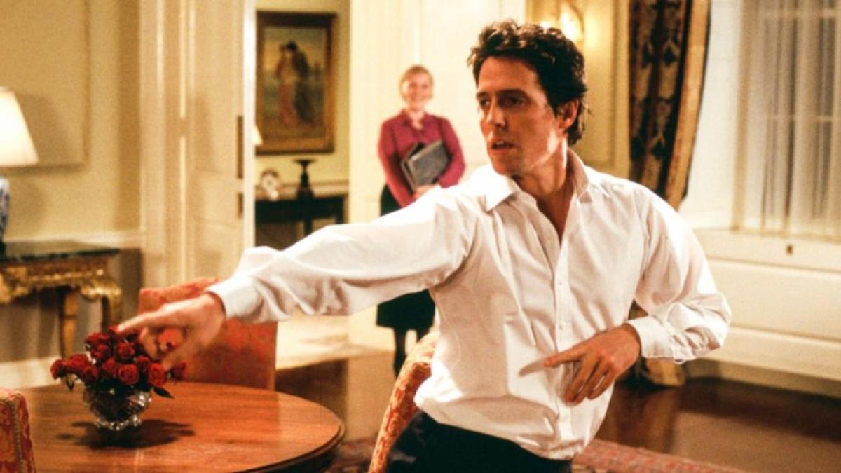 Hugh Grant en 'Love actually'.