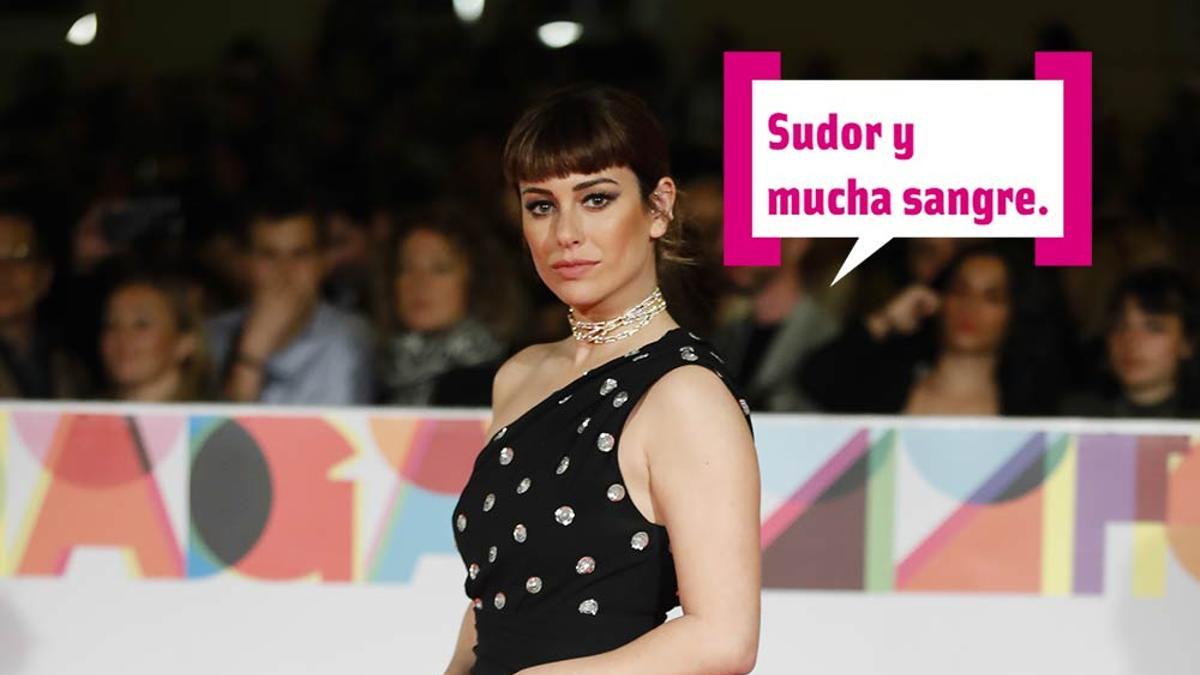 Blanca Suarez en festival de cine de Malaga