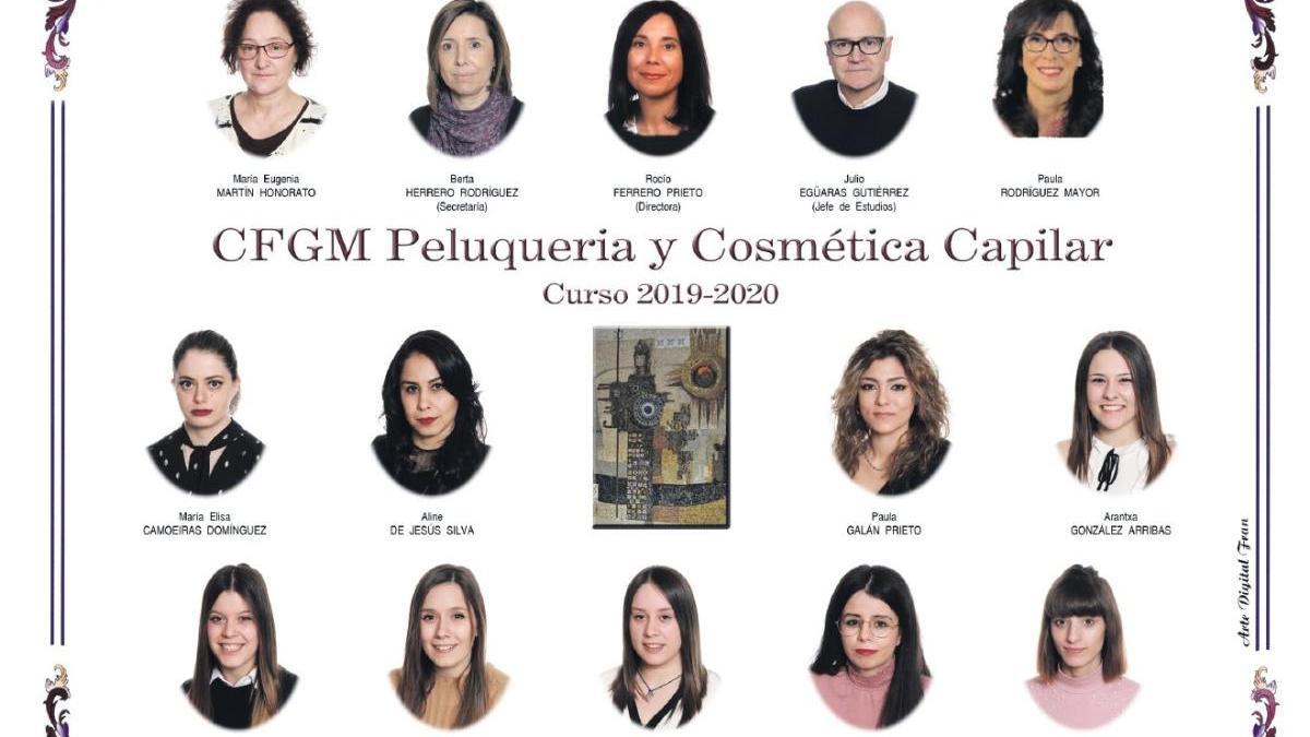 Descarga ya la orla del Grado de Peluquería y Cosmética Capilar del María de Molina