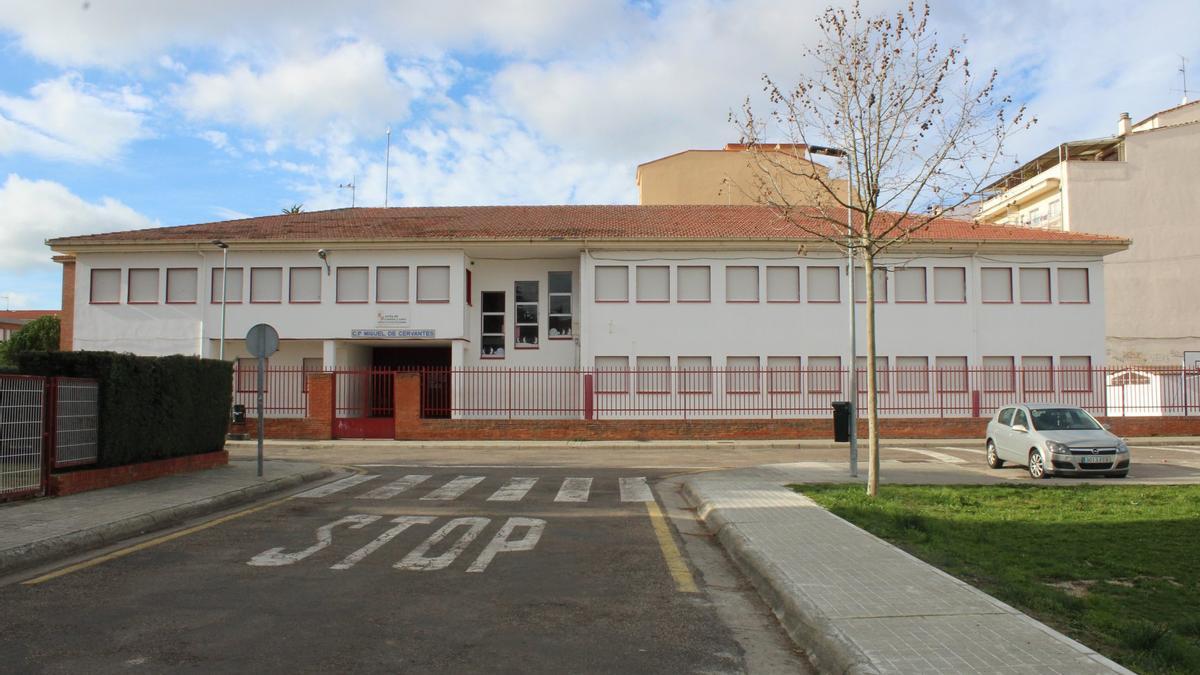 Colegio Miguel de Cervantes, en Zamora capital
