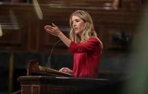 La portavoz del Grupo Popular en el Congreso, Cayetana Ãlvarez de Toledo, interviene en la sesiÃ³n plenaria en el Congreso de los Diputados donde se responderÃ¡, entre otros, a cuestiones sobre la Mesa de DiÃ¡logo entre Gobierno y Generalitat, en Madrid, a 26 de febrero de 2020.