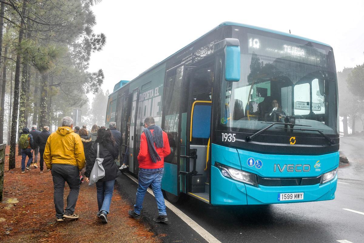 Entra en vigor la visita en guagua y con reserva previa para visitar el Roque Nublo