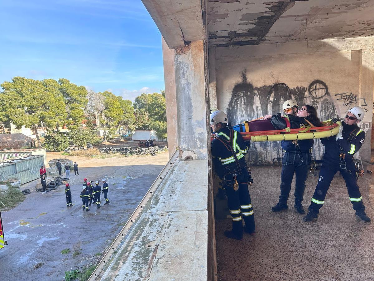 Simulacro en Cartagena en caso de terremotos de grandes magnitudes.