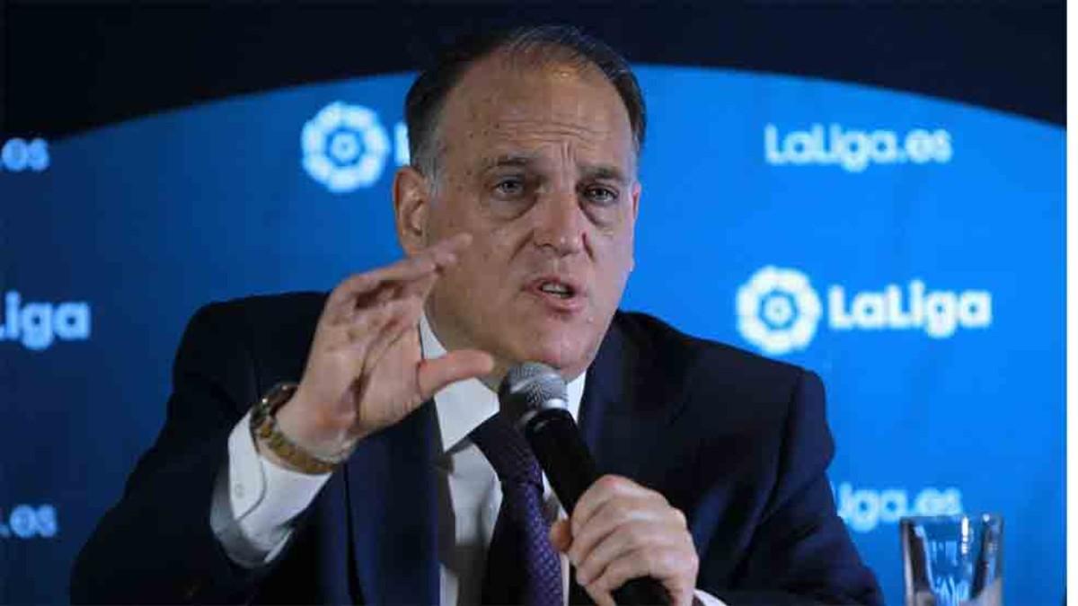 Javier Tebas, presidente de LaLiga