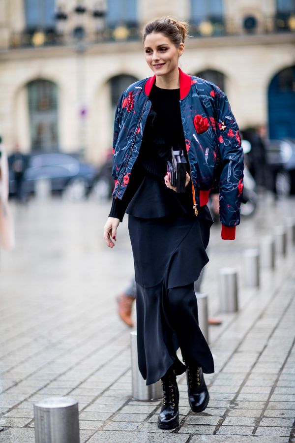 Look de Olivia Palermo en el desfile de Schiaparelli