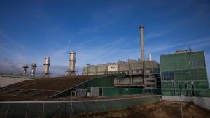 La incineradora de residuos de Tersa, en Sant Adrià de Besòs.