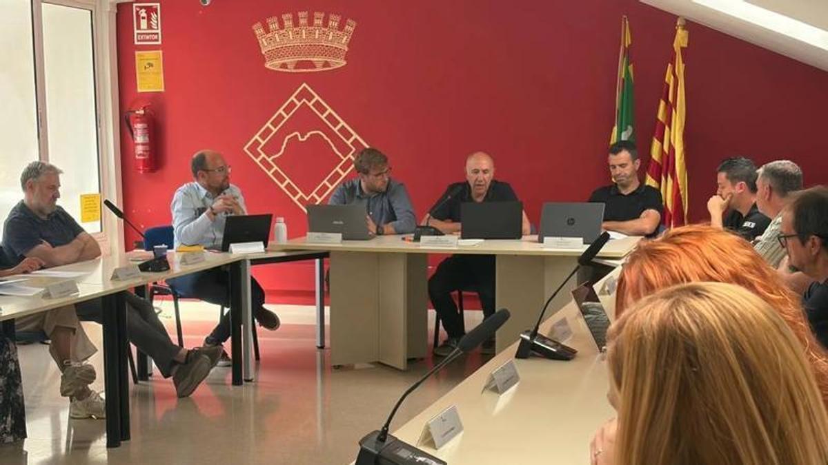 Un instant de la sessió plenària