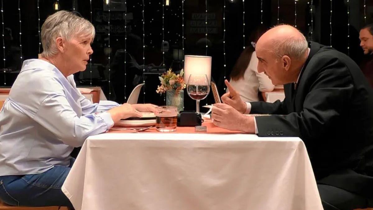 Una cita de First Dates que no ha salido bien
