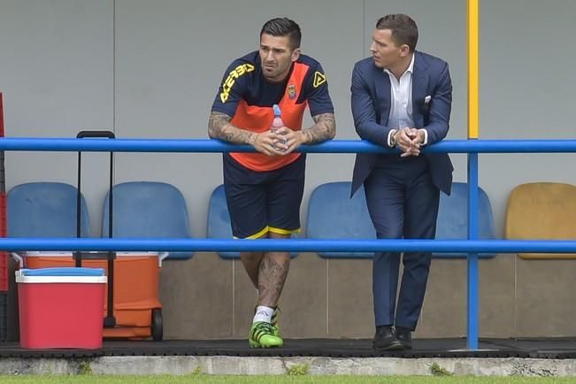 Entrenamiento de la UD Las Palmas, con el nuevo ...