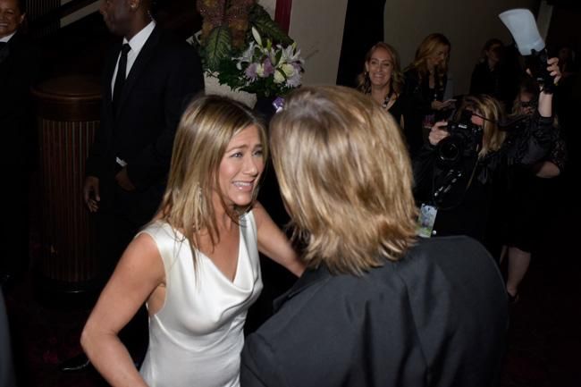 Jennifer Aniston y Brad Pitt durante la gala de los SAG Awards 2020
