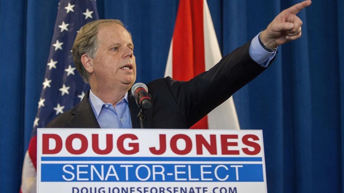 El senador electo por Alabama, Doug Jones.