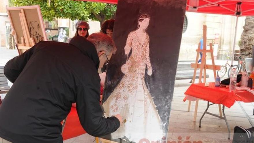 Pintores al aire libre en Santa Eulalia