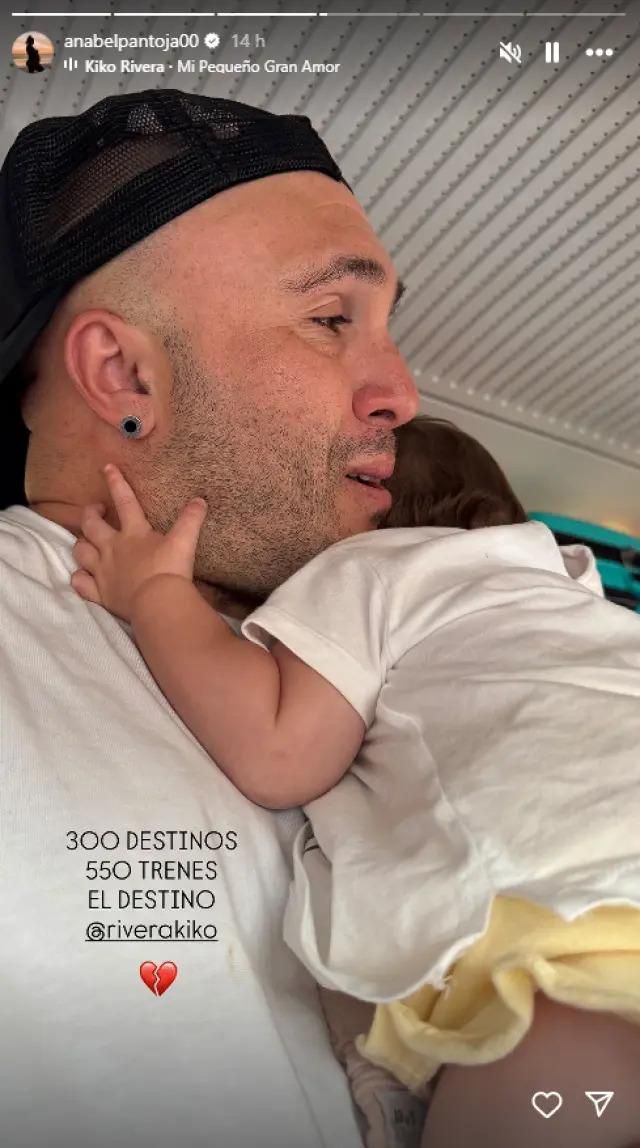 Kiko Rivera conoce por primera vez a la hija de Anabel, Alma