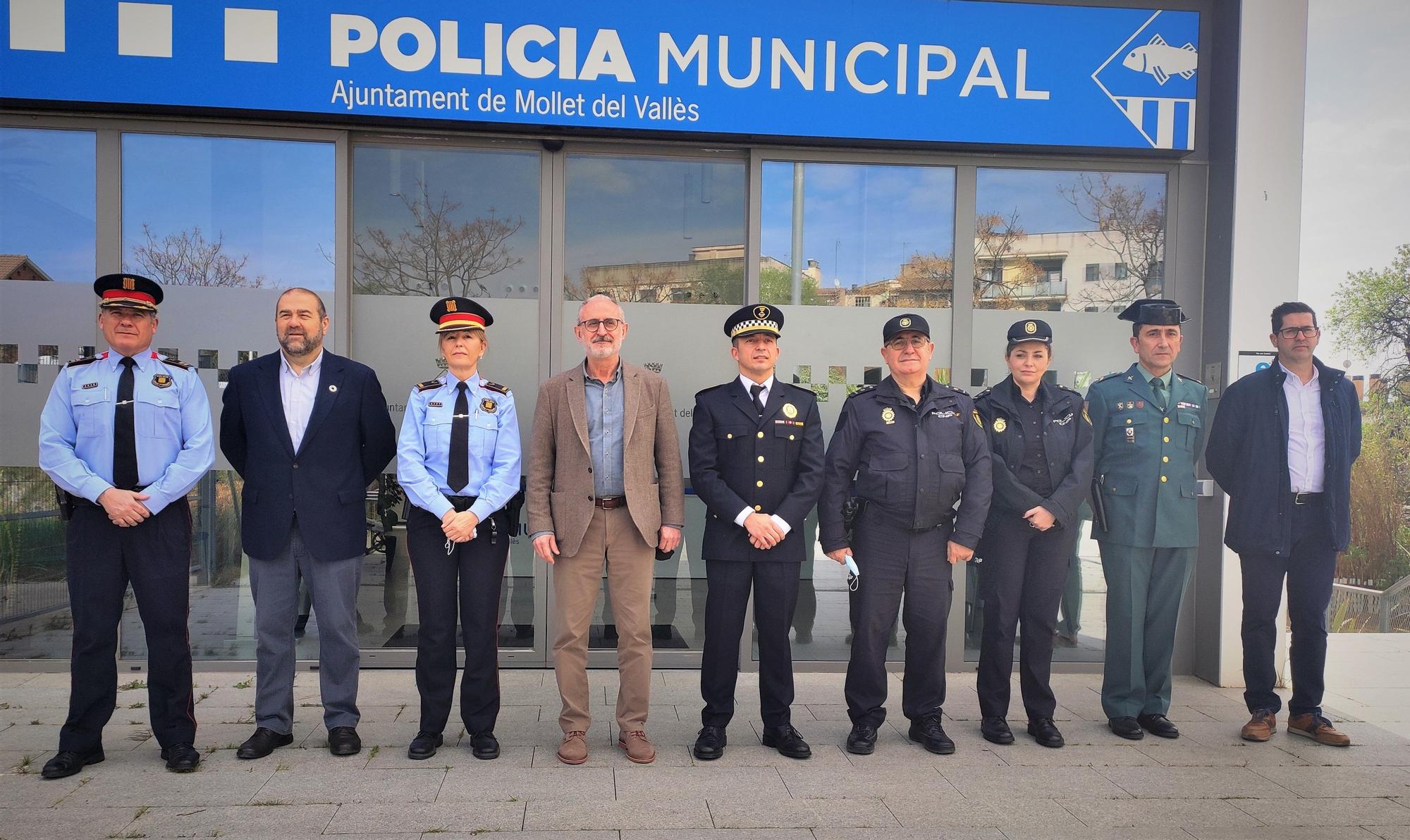 Junta Local de Seguridad de Mollet del Vallès celebrada en 2022.