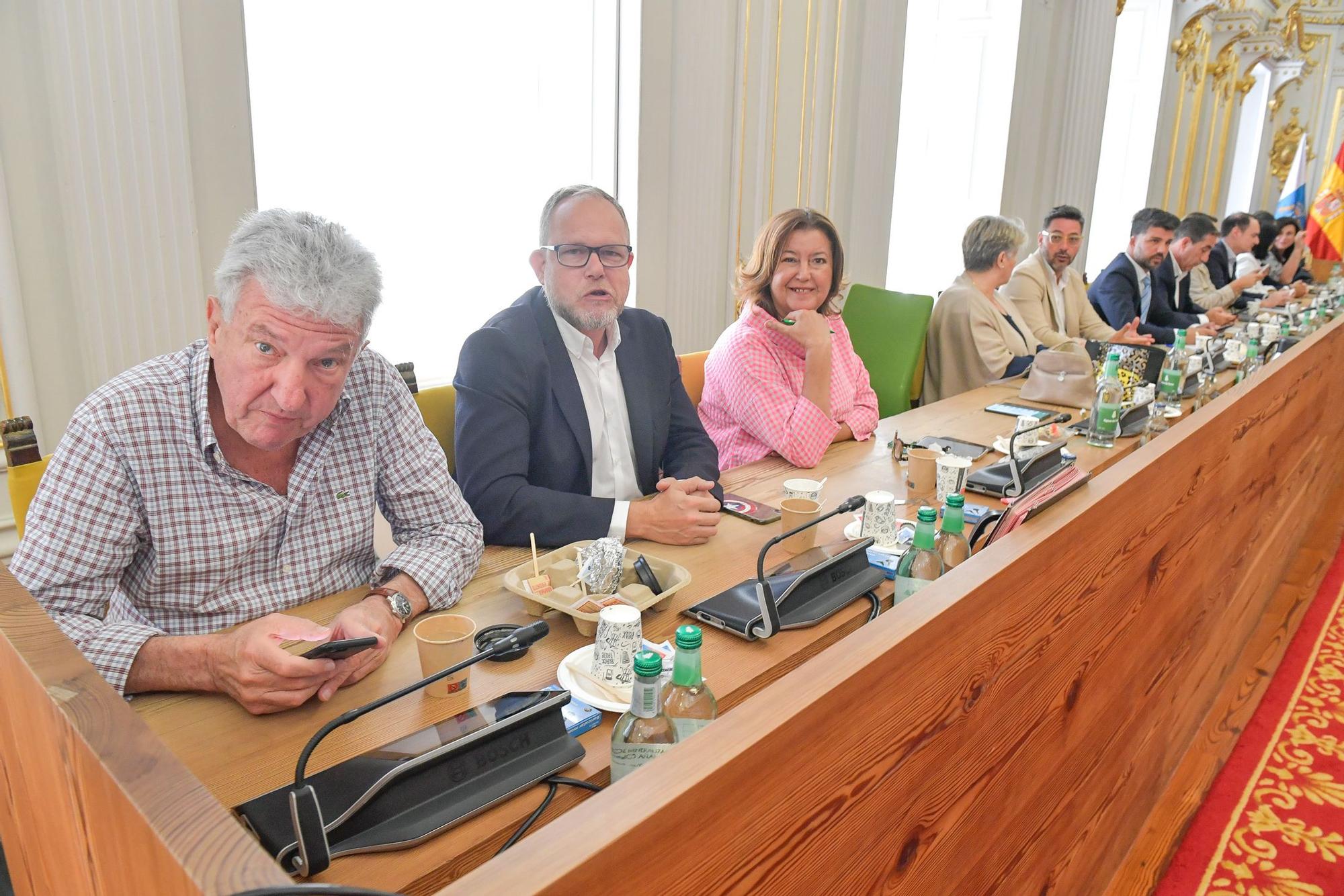 Último pleno del mandato 2019-2023 en el Ayuntamiento de Las Palmas de Gran Canaria