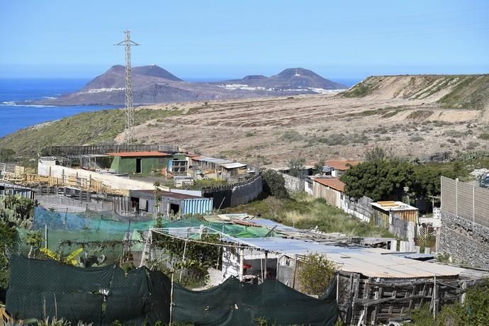 16-04-19 LAS PALMAS DE GRAN CANARIA. CASA AYALA-LADERA ALTA. LAS PALMAS DE GRAN CANARIA. Poblado de chabolas en Ladera Alta, Casa Ayala.  | 16/04/2019 | Fotógrafo: Juan Carlos Castro