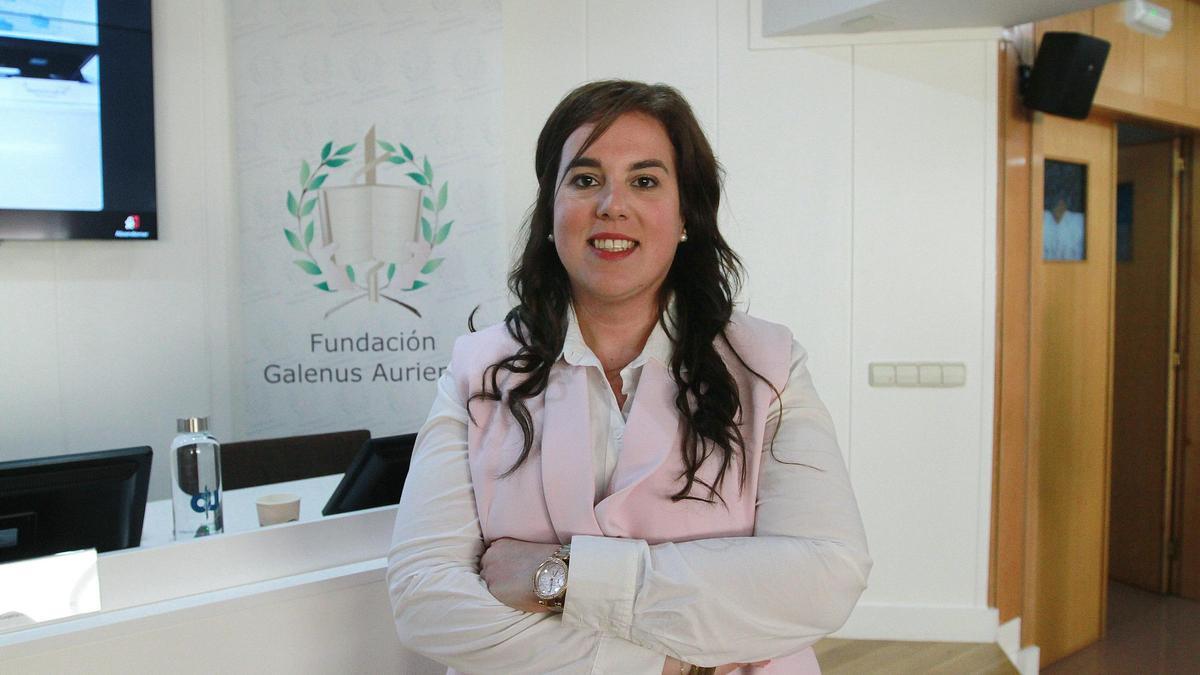 La médica ourensana Alba García.