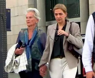 Este ha sido el motivo del reencuentro de la Infanta Cristina con su exsuegra Claire, madre de Iñaki Urdangarin