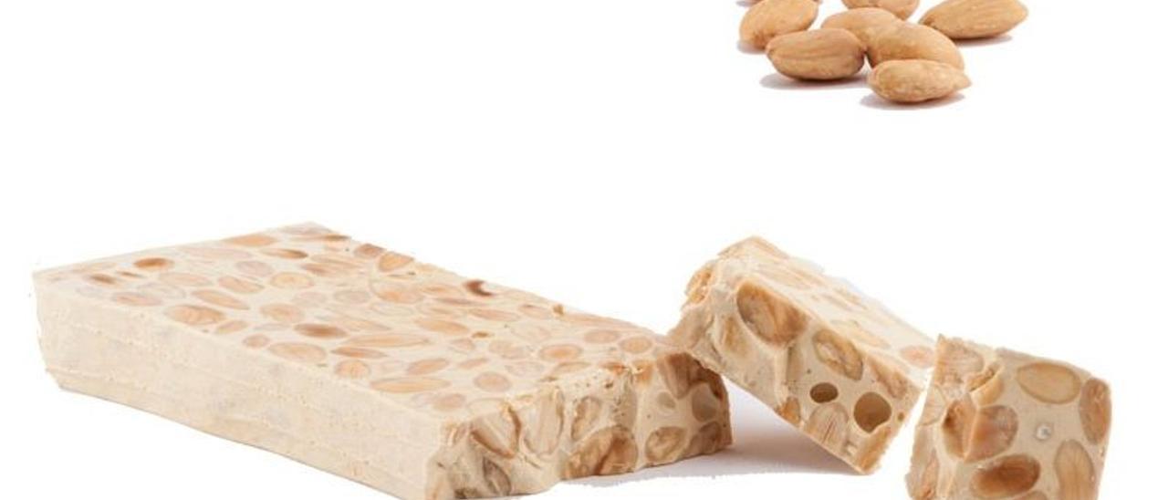 Turrones elaborados con almendra &#039;made in Castellón&#039; para estas Navidades del 2021.