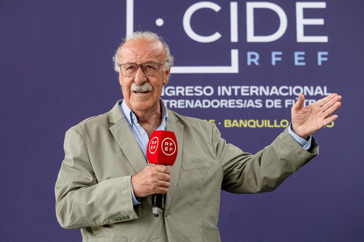 Vicente del Bosque, ex seleccionador español y ex entrenador del Real Madrid
