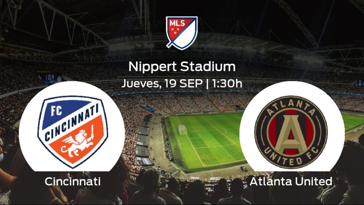 Jornada 37 de la Major League Soccer: previa del duelo Cincinnati - Atlanta United