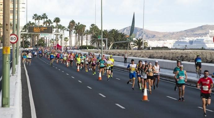 27.01.19. Las Palmas de Gran Canaria. Gran Canaria Maratón 2019. Foto Quique Curbelo