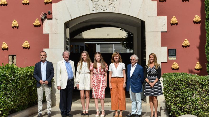 La Princesa Elionor i la Infanta es reuneixen a Figueres amb joves vinculats a la Fundació Princesa de Girona