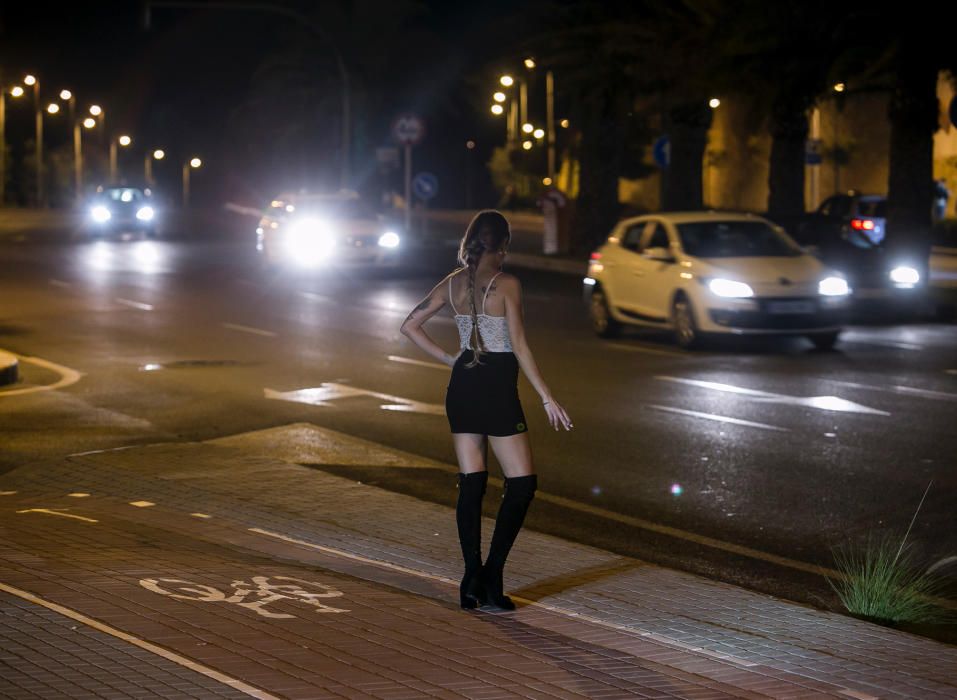 Prostitución en la Avenida de Dénia