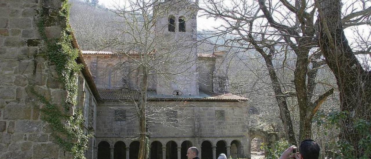 O mosteiro de Santa Cristina é unha das xoias do románico galego. // FDV