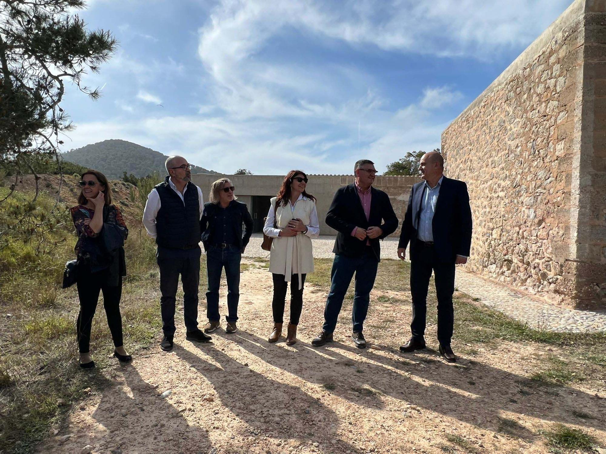 Galería de imágenes del proyecto en el yacimiento fenicio de sa Caleta de Ibiza