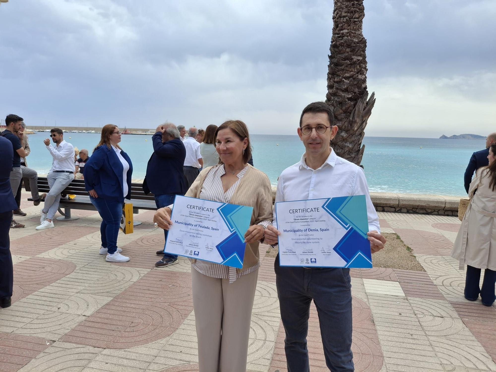 Xàbia, escenario de bandera: así ha sido la entrega de las 164 banderas azules (imágenes)