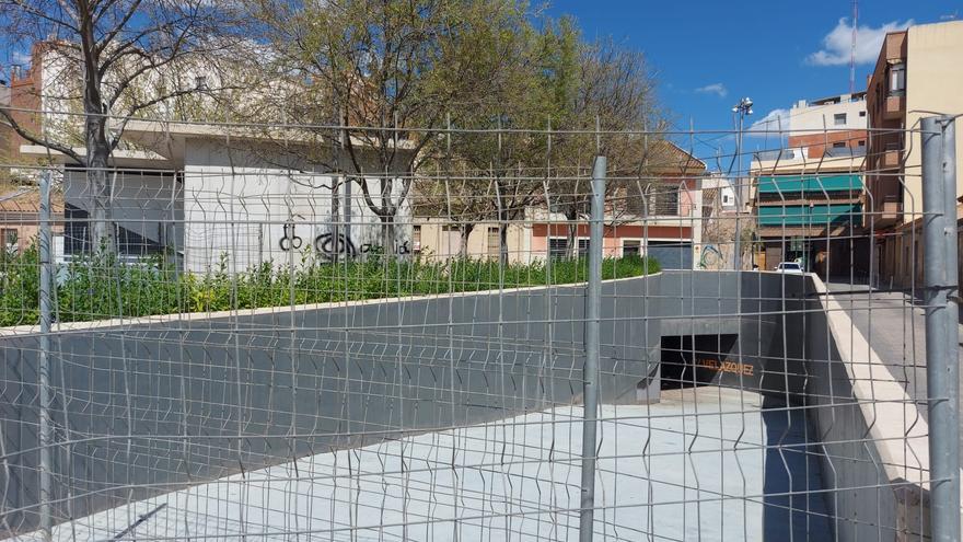 San Vicente quiere activar el parking fantasma de la plaza García Antón sin uso en una década