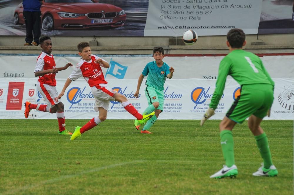 El arranque del Arousa Fútbol-7 trae a la localidad este fin de semana visitantes venidos de hasta siete países