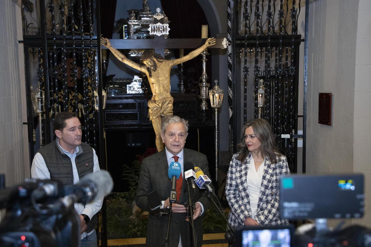 Visita institucional a la sede de la cofradía.