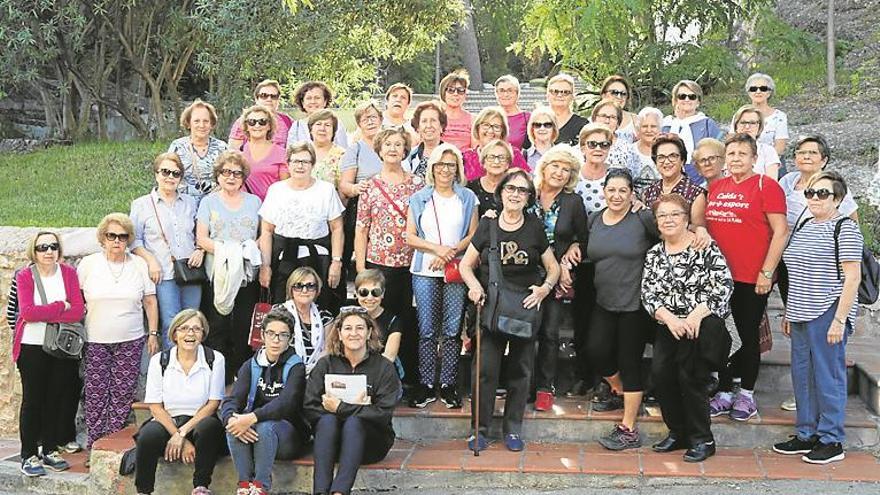 La ruta botánica se abre ante las amas de casa