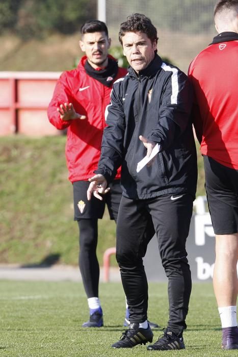 Entrenamiento del Sporting