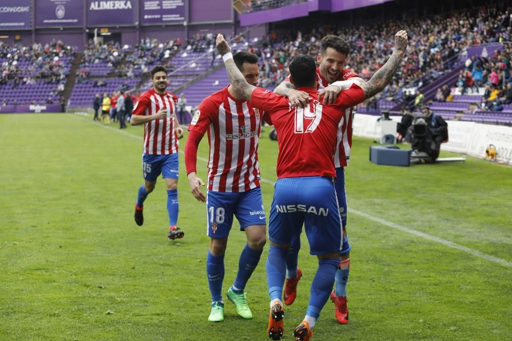 Valladolid - Sporting, en imágenes